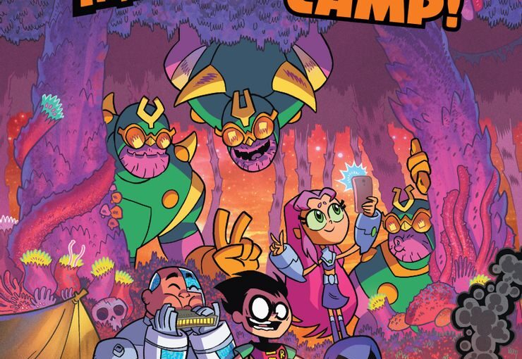 Teen Titans GO! To Camp! is a laugh out loud original graphic novel that takes this all age comic book into a full length story with great results.