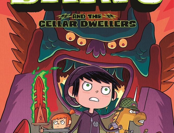 Nico Bravo and the Cellar Dwellers is a graphic novel that uses each page to show and tell its detailed story for middle grade readers and up.