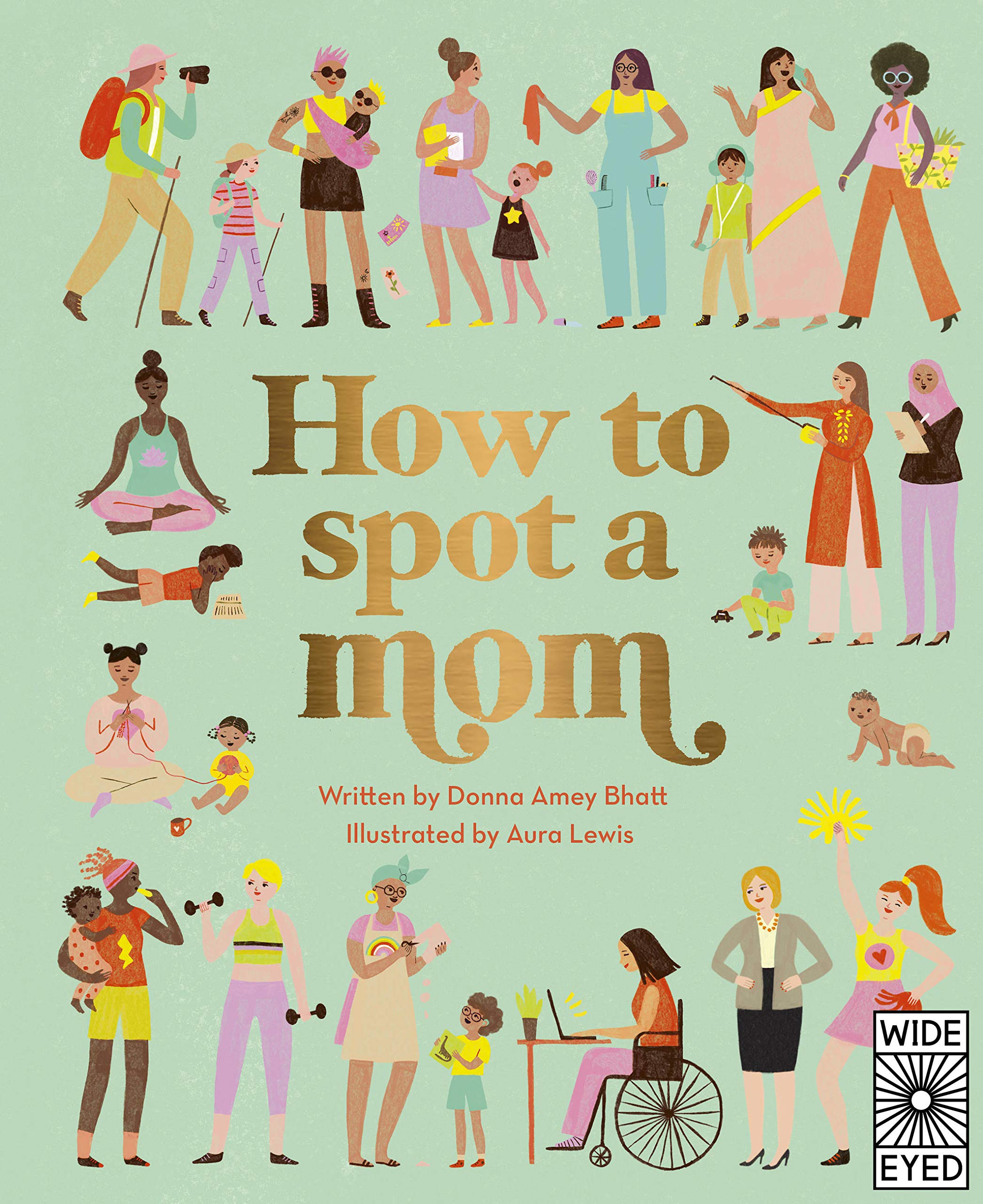 How to Spot a Mom is cheeky fun for moms