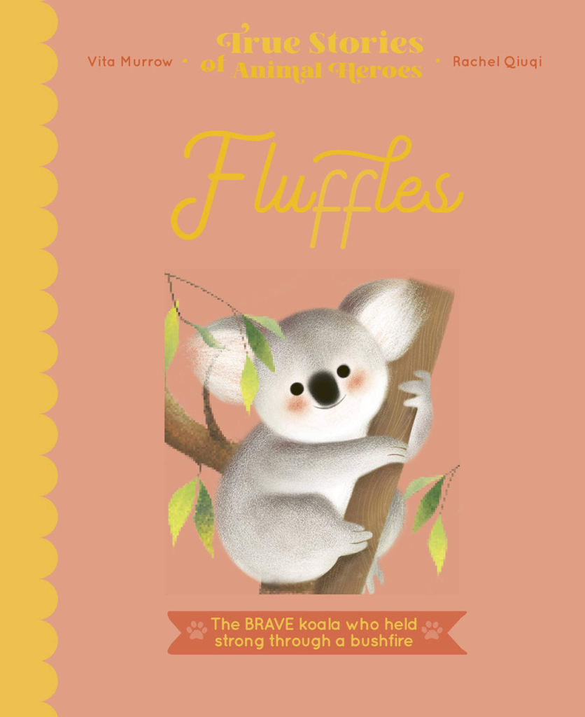 Fluffles, the story of a brave koala who survived the 2020 Adelaide fires and was given mittens is impossibly cute for mid-elementary readers.