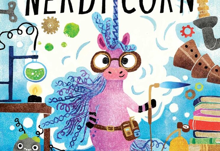 Nerdycorn, a fun, smart illustrated book for all, plus unicorns