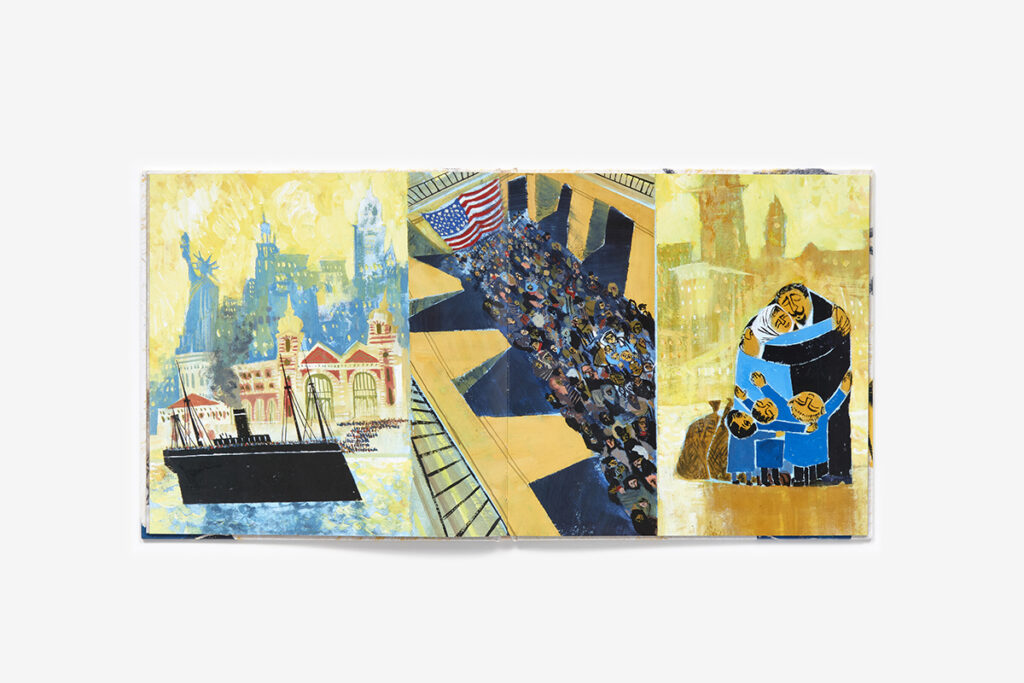 The People’s Painter is a beautiful illustrated book about Ben Shahn, an immigrant painter who documented social change in the 20th century.