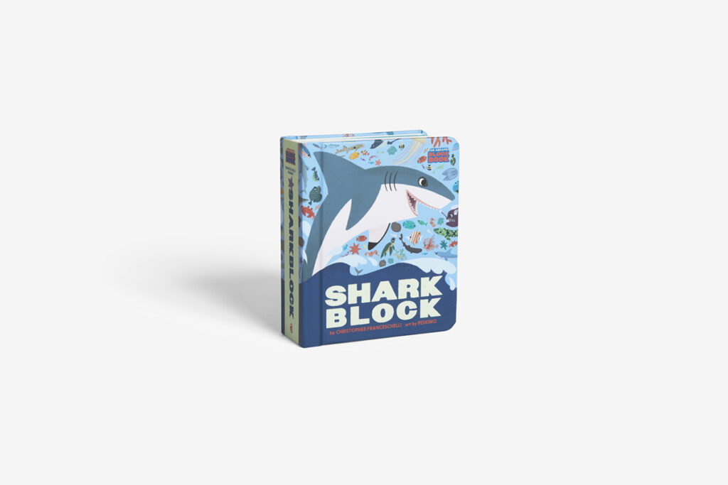 SharkBlock shatters board book expectations by being fun, educational and engaging for ages 4 and up. 