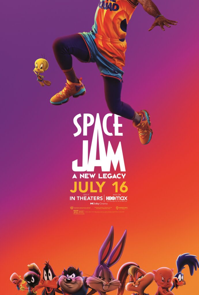 Win a family 4-pack of tickets to see Space Jam: A New Legacy in Atlanta. The fiml opens on July 16 and the sneak preview is on July 13.