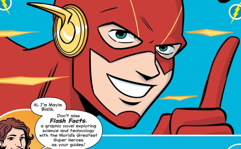 Flash Facts is a big picture, STEM-based DC vignette