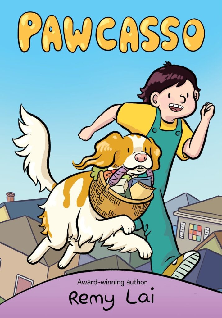 Pawcasso is a sly, all age graphic novel that sneaks up on you, easily charming and entertaining readers 9 and up. 