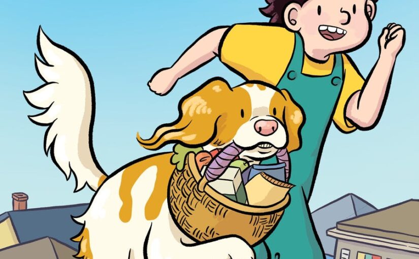 Pawcasso is a sly, all age graphic novel that sneaks up on you, easily charming and entertaining readers 9 and up.