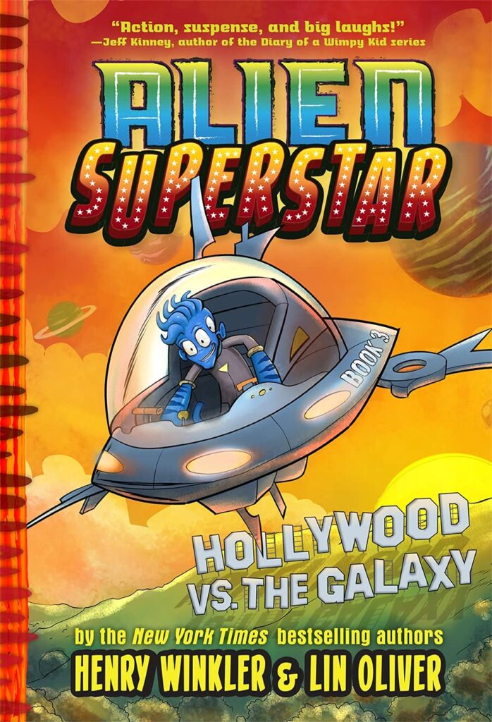 Alien Superstar: Hollywood Vs. The Galaxy is the third and final book in this series that started out excellent, but has ended with a groan. 