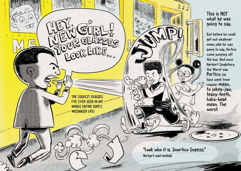 Stuntboy is the start of a great graphic novel series that will sit alongside Captain Underpants in elementary school libraries.