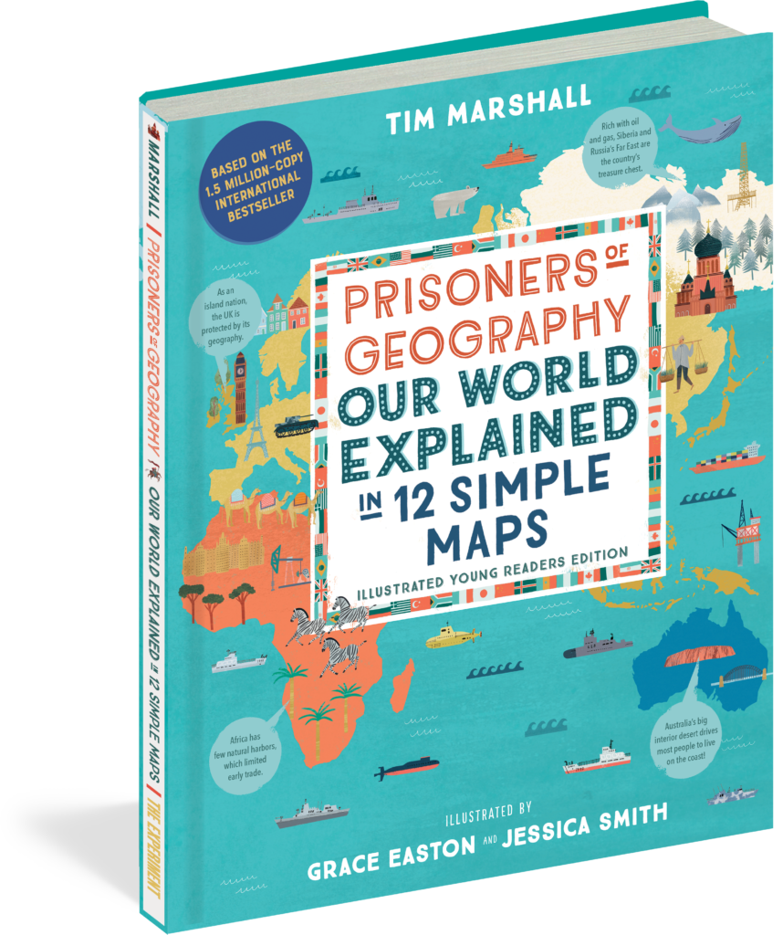 Prisoners of Geography is the illustrated young readers edition of the international bestseller. It’s fun, educational and a go-to STEM for ages 9 and up.