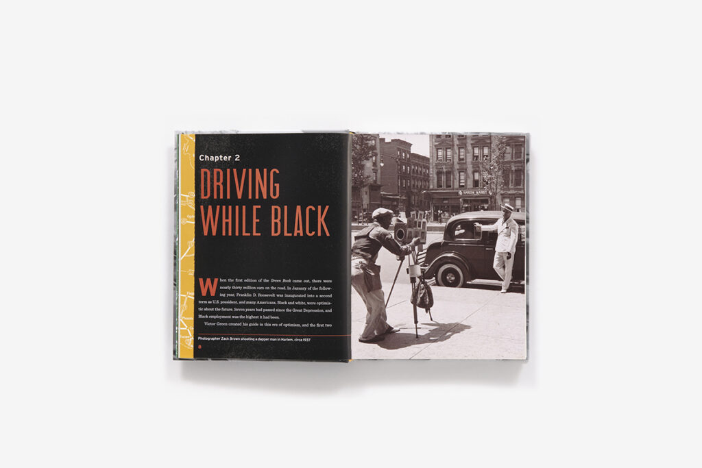 Overground Railroad is historical, non-fiction that looks at the Green Book and its influence in commerce for black Americans from the 1930s through the 1960s.