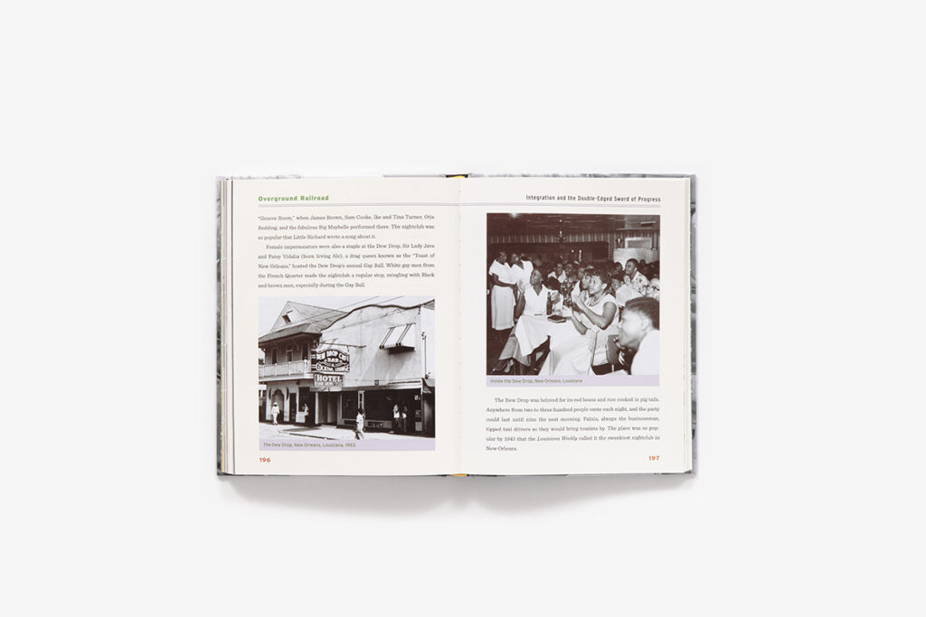 Overground Railroad is historical, non-fiction that looks at the Green Book and its influence in commerce for black Americans from the 1930s through the 1960s.