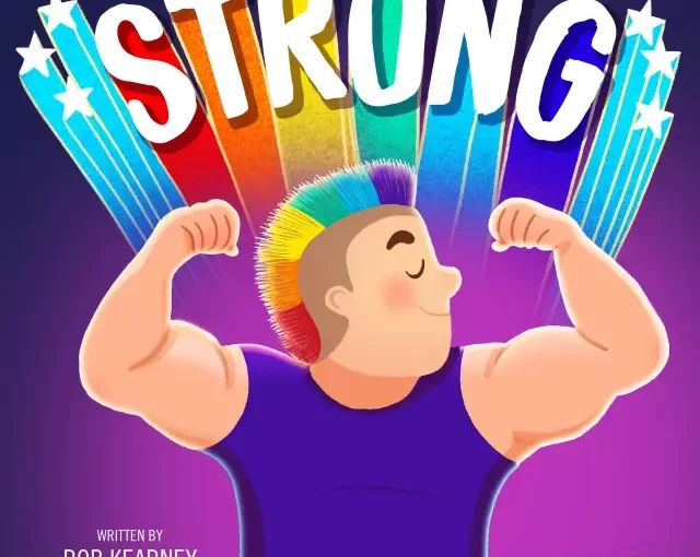 Strong is an illustrated book on the story of the first openly gay Strongman, Rob Kearney and the blending of his sport and his style.