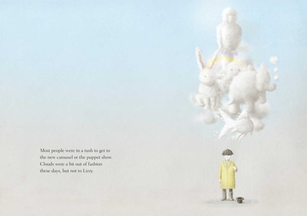 Lizzy and the Cloud is a great good night book, with illustrations that speak beyond its text and a story ages 4 and up will smile at.