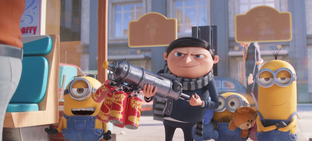 Minions: The Rise of Gru is entertaining for elementary school ages, but spoils quickly for those over 10. Call it the curse of Baby Muppets, beware of films that are 90 minutes or the second prequel to two sequels-it is