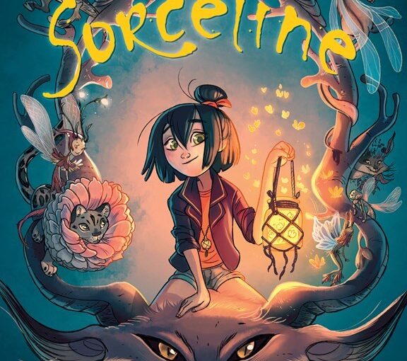 Sorceline, ethereal graphic novel with manga touches for upper elementary