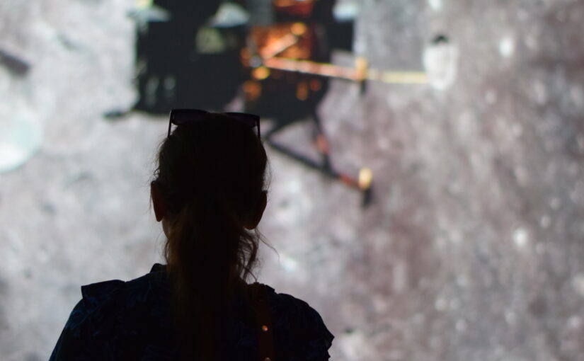 Illuminarium: Space, A Journey to the Moon & Beyond is a next-level exhibition that melds real audio, visuals, graphics and sound to create something special.