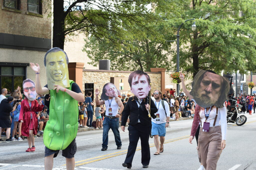 Scenes from the Dragon Con 2022 parade