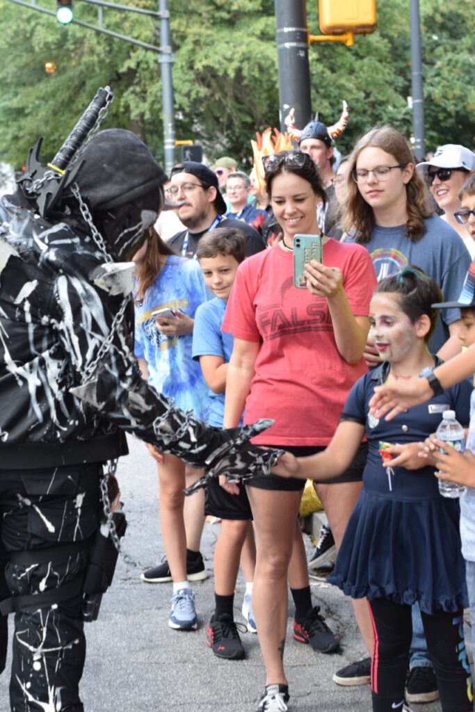 Dragon Con is pop culture for sure, but there is also science, and so much science that’s OK for middle school students that it tickles the STEM mind.  