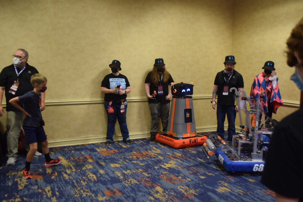 Robotics exhibit at Dragon Con 2022