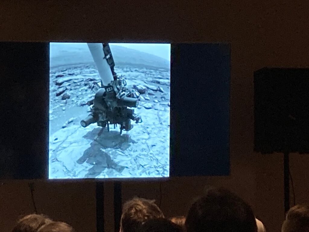 A presentation on Mars at Dragon Con 2022