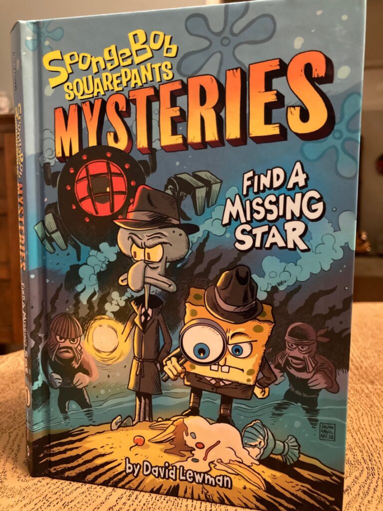 SpongeBob Squarepants Mysteries: Find A Missing Star is emerging reading chapter fun for grades three and up.