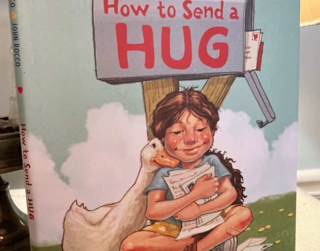 How to Send a Hug is a sweet testament to giving and receiving letters in the mail, but its concept might be too close to the telegram for young readers.