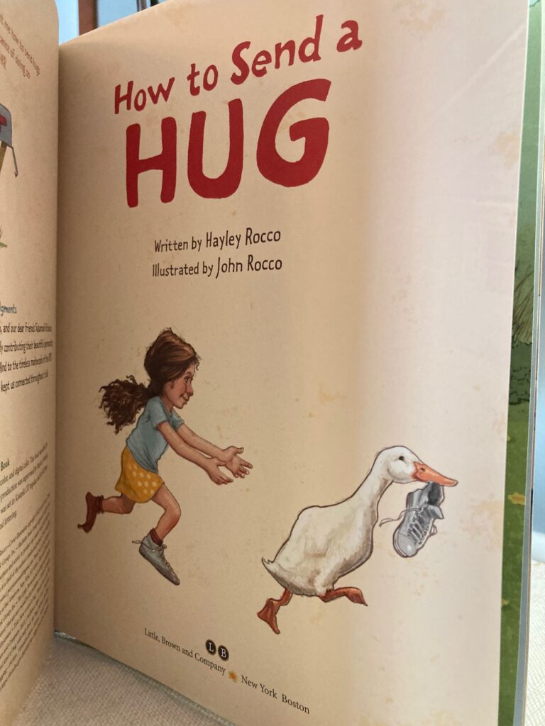 How to Send a Hug is a sweet testament to giving and receiving letters in the mail, but its concept might be too close to the telegram for young readers.