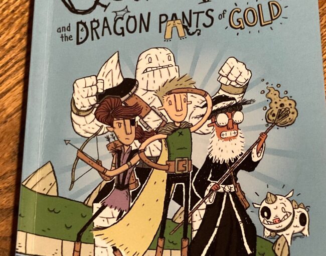 Quest Kids and the Dragon Pants of Gold, kids love this cloth