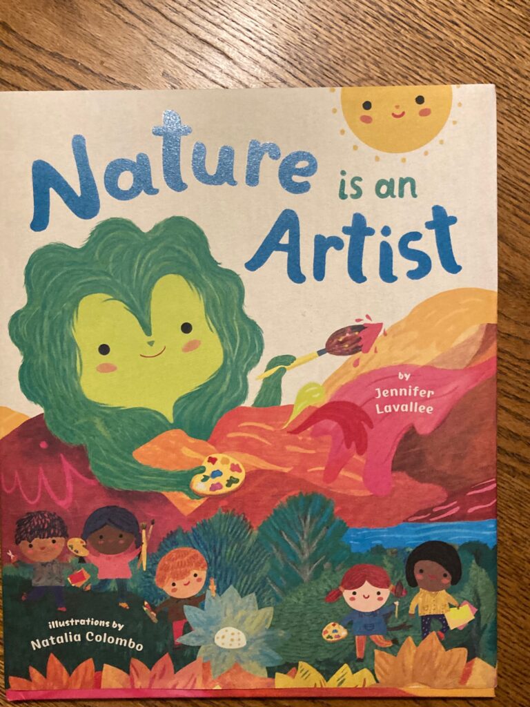 Nature is an Artist is a soft, dreamy look at how kids can see the beauty in nature in ways that are obvious, but often overlooked.