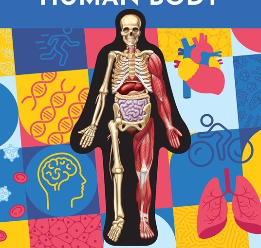 Inside Out Human Body is a reference book, but don’t tell eight-year-olds that. It’s in the Nat Geo Kids vein but is laser-focused on the body with a see-through guide on its cover.