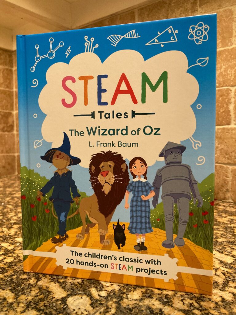 STEAM Tales The Wizard of Oz retells aspects of the classic story, spotlighting engineering, math and science aspects of the yellow brick road.