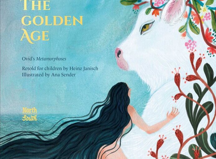 The Golden Age is presented here in a package that’s retold for children. The art is gorgeous and the succinct text is perfect for those kids and creation folk tales.