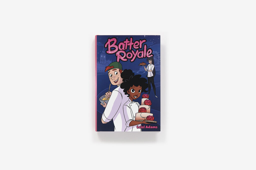 Batter Royale is a graphic novel that’ll be all the rage at the fourth through sixth-grade water cooler with its romance, friendship and humor.