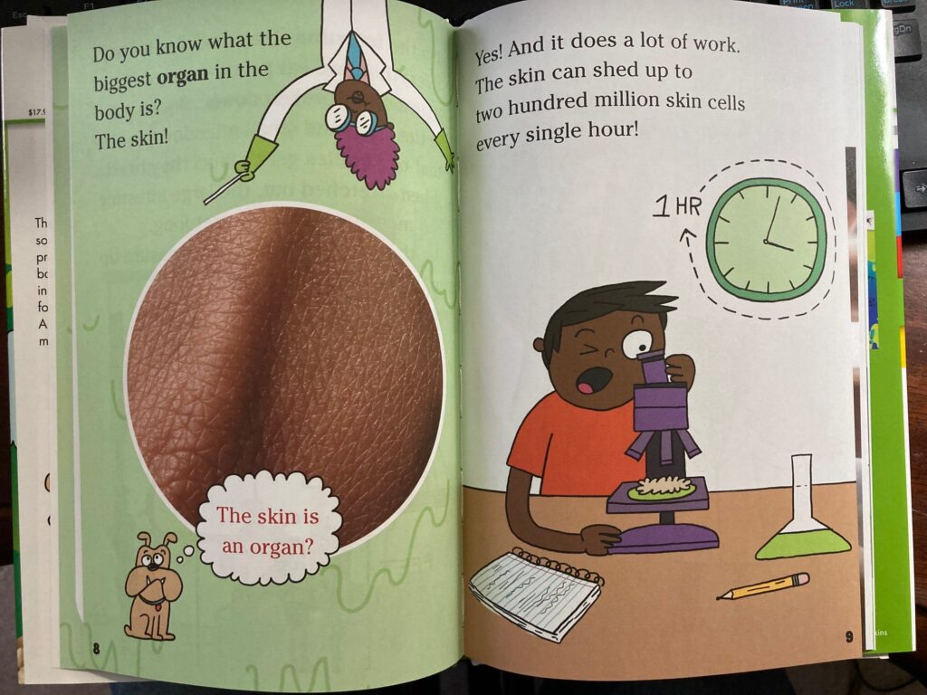 Ready-To-Read Super Gross, What’s in Your Body? perfectly sets up and answers STEM things that first through third graders want to read and talk about.