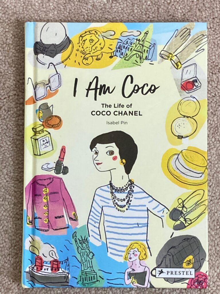 I Am Coco, The Life of Coco Chanel is a graphic novel that looks at the icon’s life in a way that makes non-fashion folks interested.