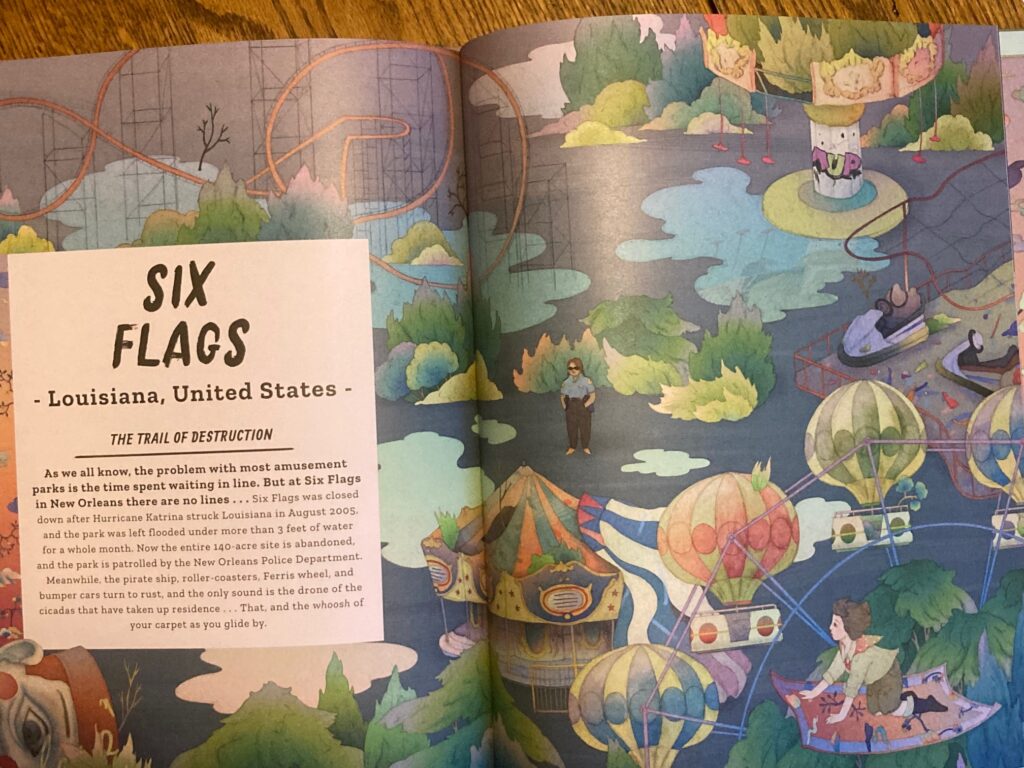 The Adventurous Kid’s Guide to The World’s Most Mysterious Places, an illustrated book that kids won’t be able to look away from, for ages eight through 12.