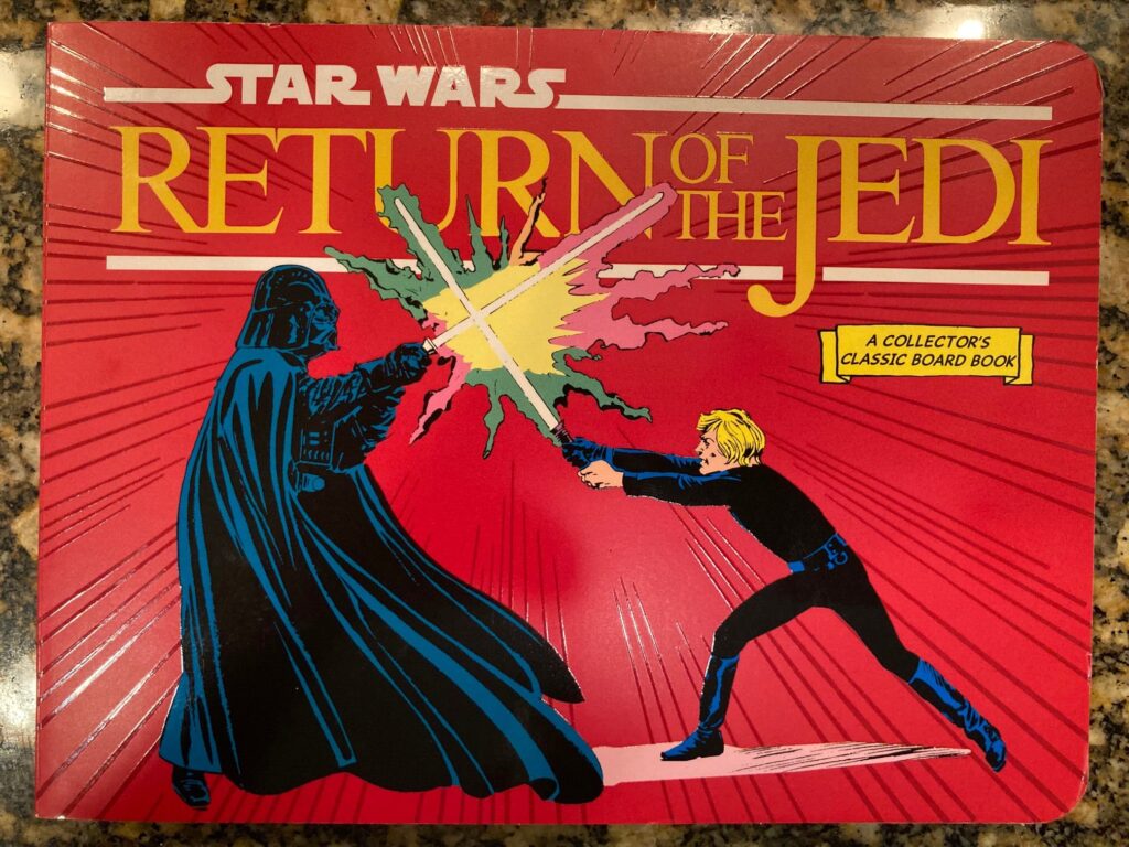 Star Wars: Return of the Jedi (A Collector’s Classic Board Book) features the classic art by Al Williamson in a book that’ll engage readers in pre-k and up.