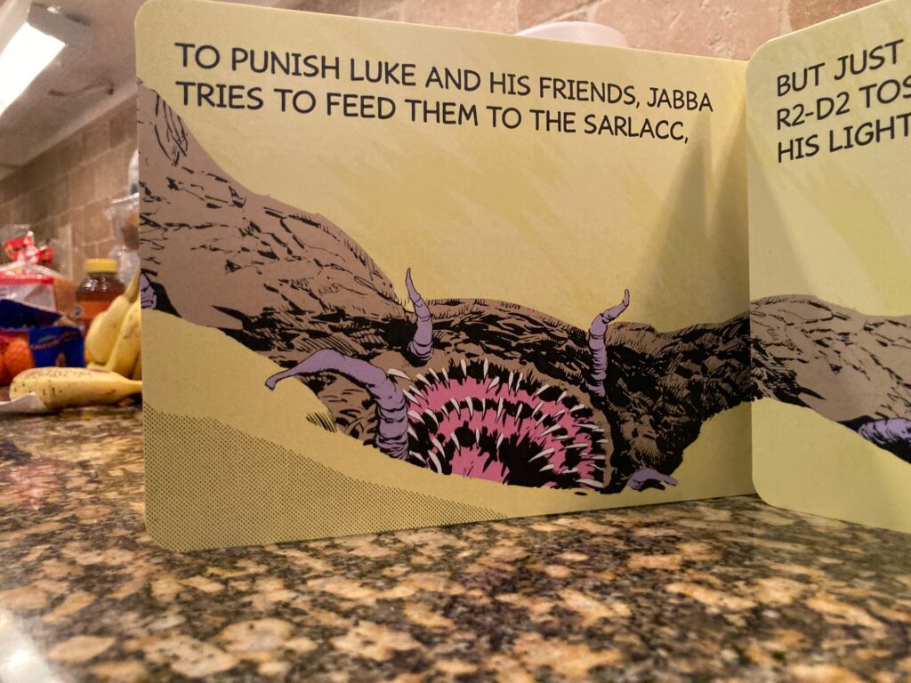 Star Wars: Return of the Jedi (A Collector’s Classic Board Book) features the classic art by Al Williamson in a book that’ll engage readers in pre-k and up.