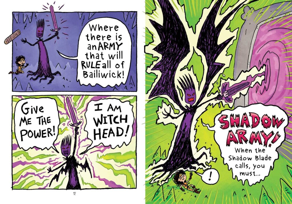 Barb and the Battle for Bailiwick, the third book in this all-age graphic novel series, is the action and humor antidote for (reluctant) readers to avoid a bad time.