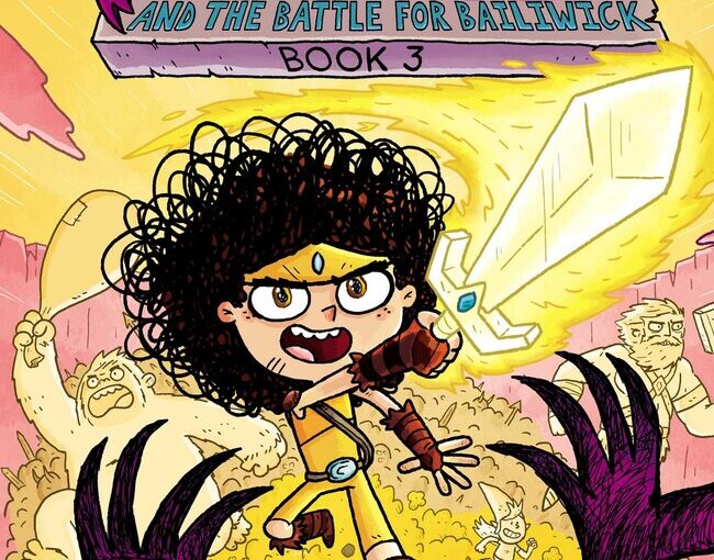 Barb and the Battle for Bailiwick nails the all-age graphic novel tone