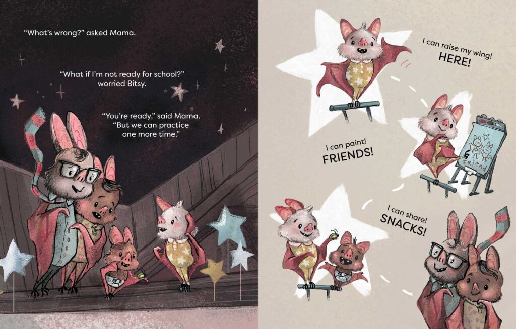 Bitsy Bat, School Star is an illustrated book that serves as reassuring literary comfort food, but also as a very sublime autism primer.