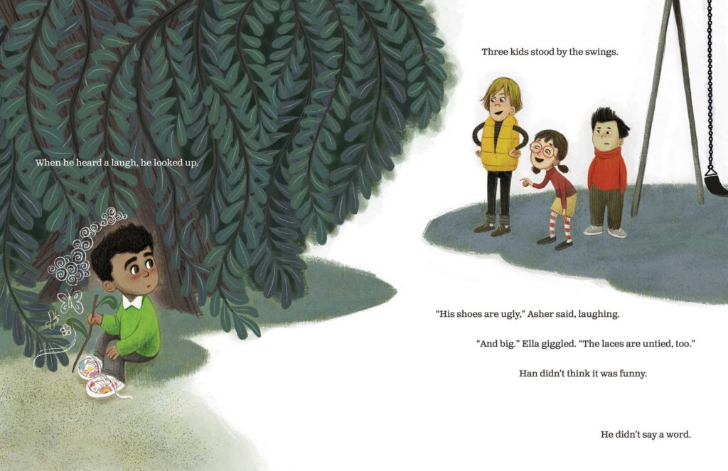 The Together Tree is an illustrated book with an anti-bullying message that does so softly for pre-k and kindergarten audiences.