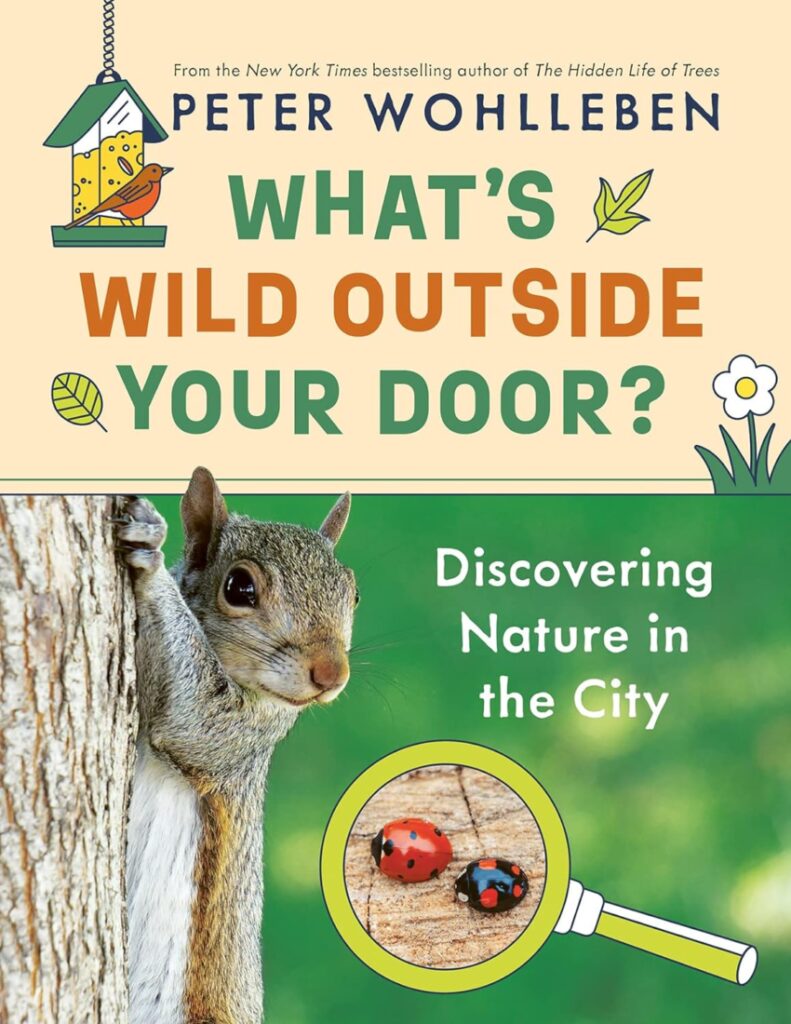 What’s Wild Outside Your Door? is non-fiction nature for smart, curious kids that want to learn more about the living things around town.