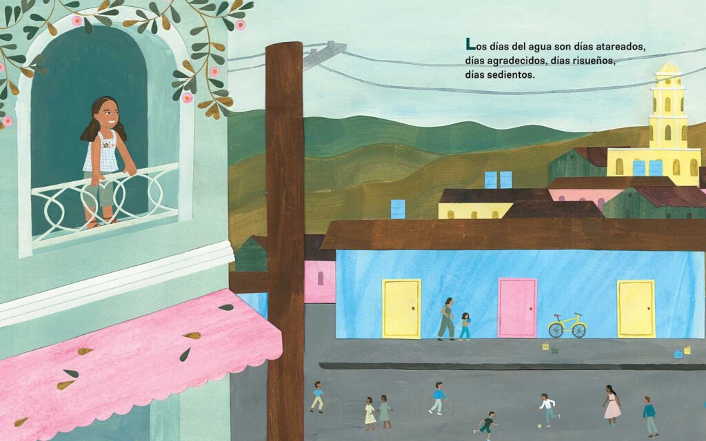 El Dia Del Agua opens the window for learning Spanish through an illustrated book that doubles as a world view on other cultures.