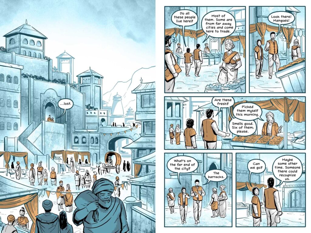 Enlightened is a graphic novel that’s far from sufferable on Siddhartha, the young prince who became Buddha, with stark colors and vivid illustrations.