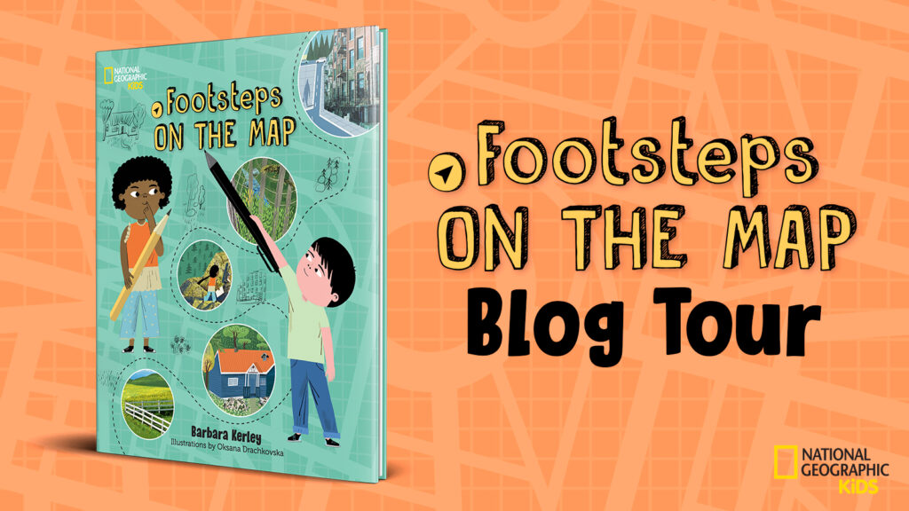 Footsteps on the Map is a dreamy illustrated book about nature and exploring, done only the way that Nat Geo Kids can do it.