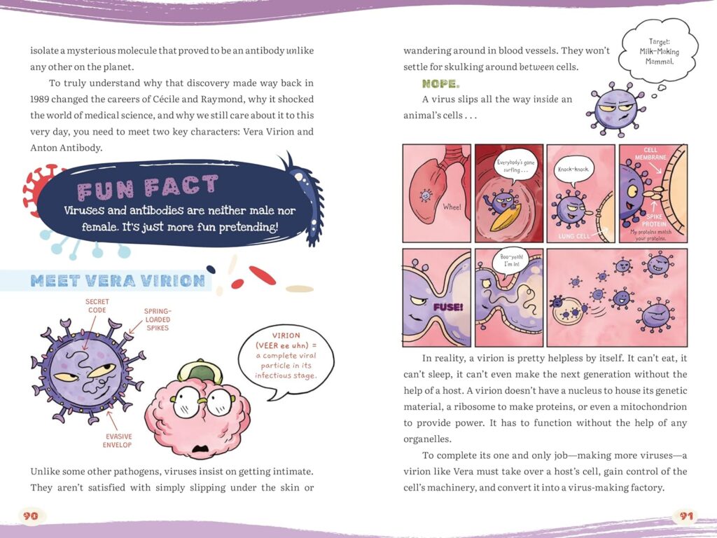 Sick! The Twists and Turns Behind Animal Germs is an engaging chapter graphic novel on how little things are a big deal to animals.