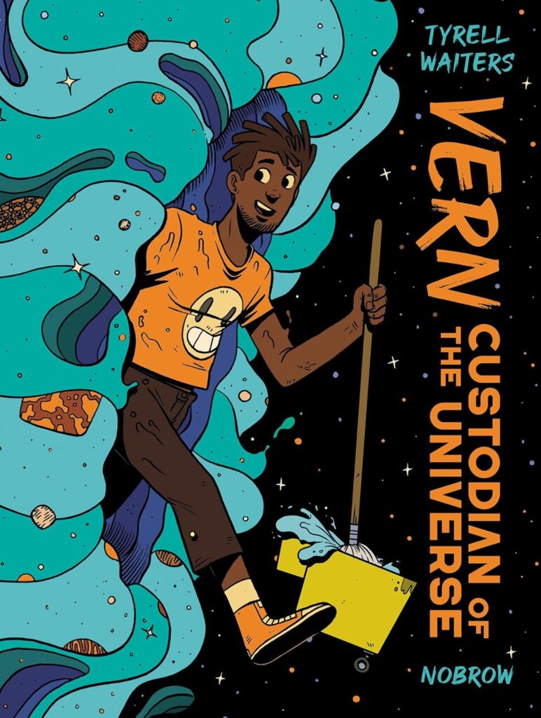 Vern Custodian of the Universe features beautiful art and an intelligent, STEM based story about the multiverse and the minute details that could alter it.