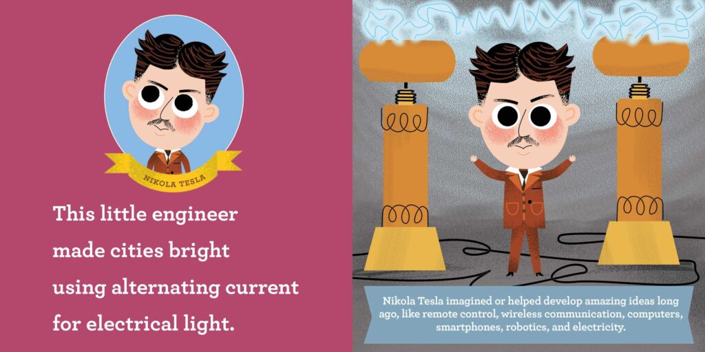 This Little Engineer: A Think-and-do-Primer is a board book that makes crawlers through 2nd grade think, but also clears up the vague definition of “what is an engineer?”